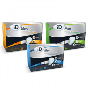 iD for men product packages