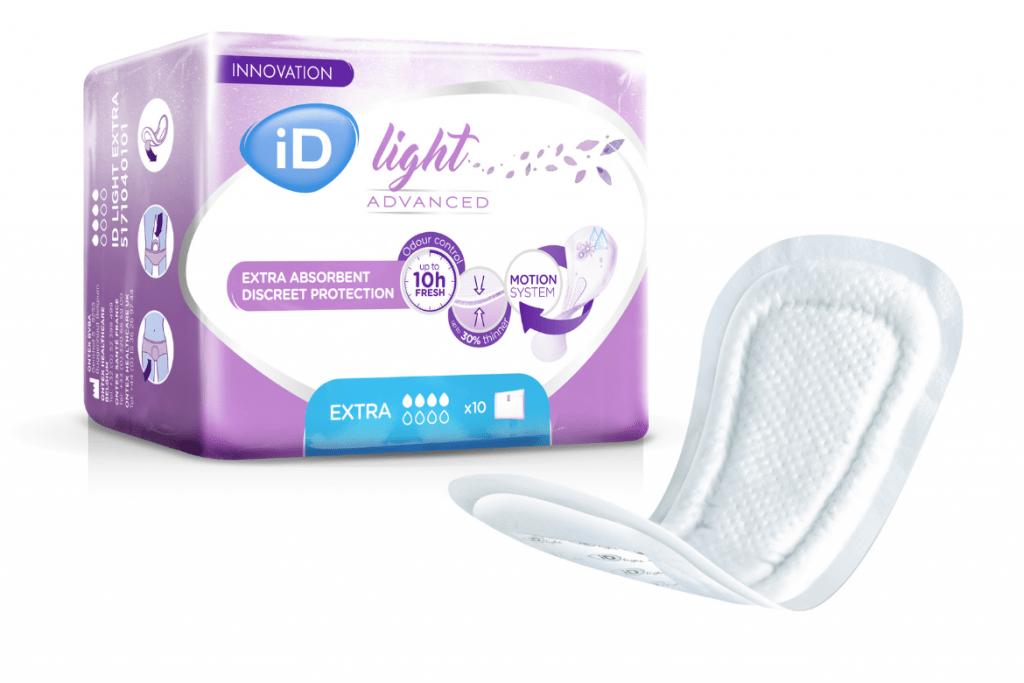 iD light incontinence pads