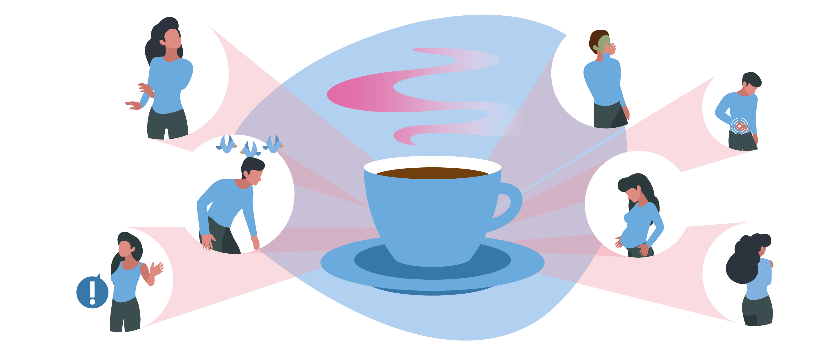 Does decaf coffee irritate the bladder or harm our body?