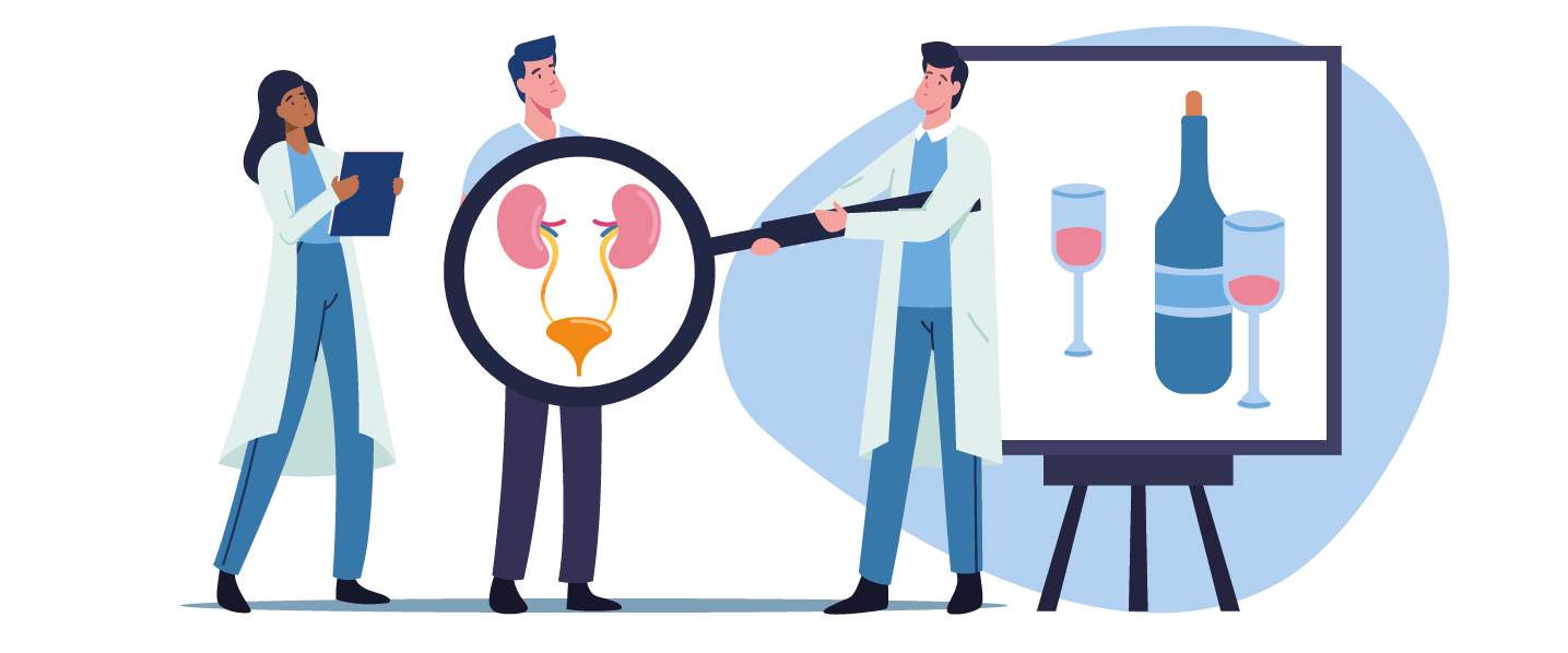 Does wetting the bed increase after drinking alcohol?