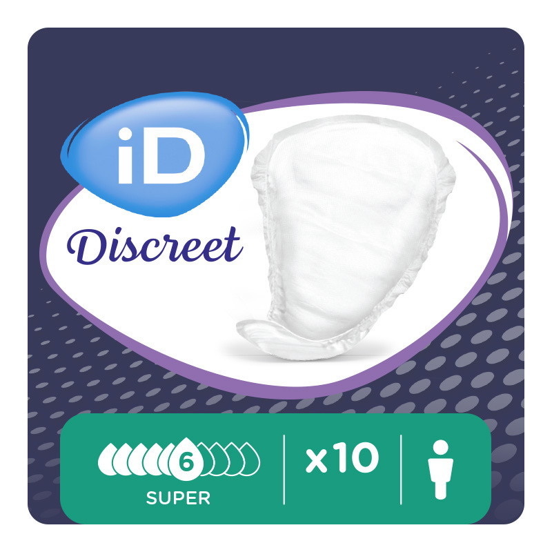 iD Discreet Male Pads Super
